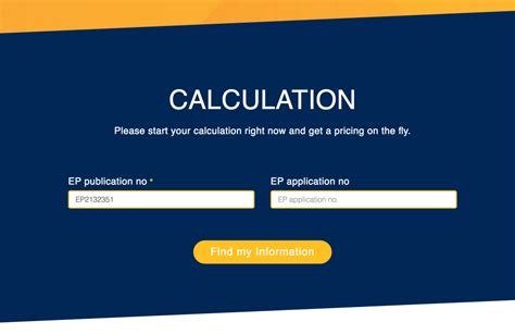 patent calculator uk.